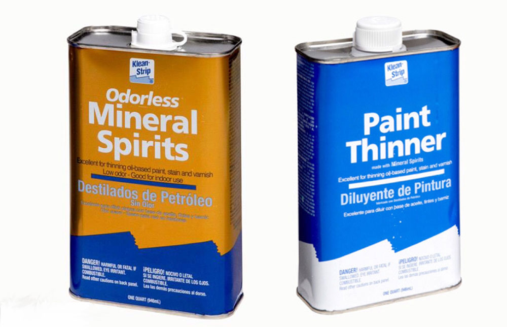 mineral-spirits-and-paint-thinners. How to get paint off laminate flooring easily