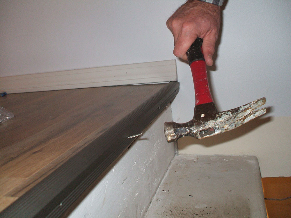 Use-the-stair-nosing-correctly How to install hardwood flooring on stairs with nosing