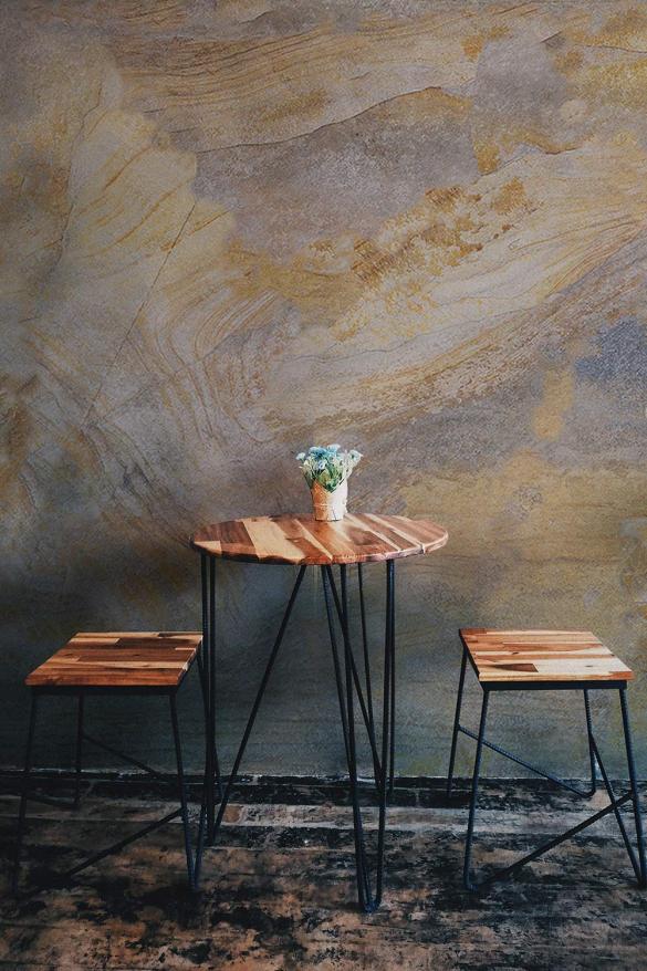 brownish-yellow-marble-wallpaper-mural Top 10 Marble Effect Wallpapers That Make Your Room Look Amazing