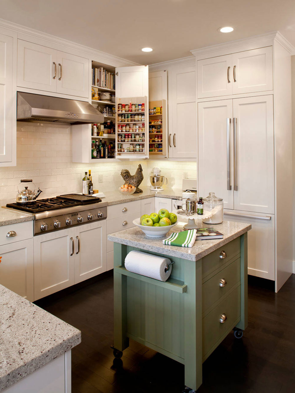 Alive-in-San-Francisco-by-BlueWaterPictures-Dennis-Anderson Great Kitchen Color Schemes with White Cabinets