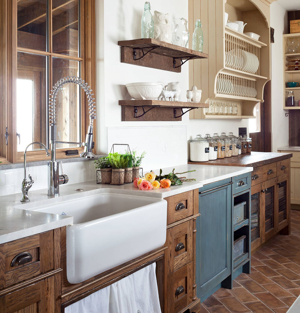 Castle-Rock-Farmhouse-Chic-Kitchen-by-Dragonfly-Designs How much does it cost to install a kitchen faucet