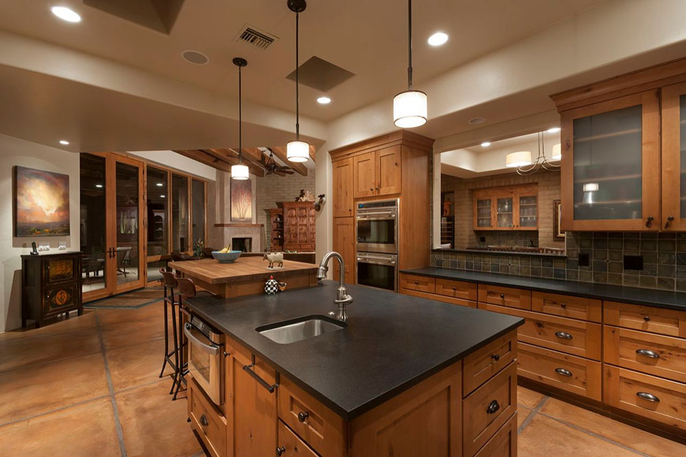 Colonia-Del-Sol-by-Within-Studio-LLC Beautiful Kitchen Color Schemes with Wood Cabinets