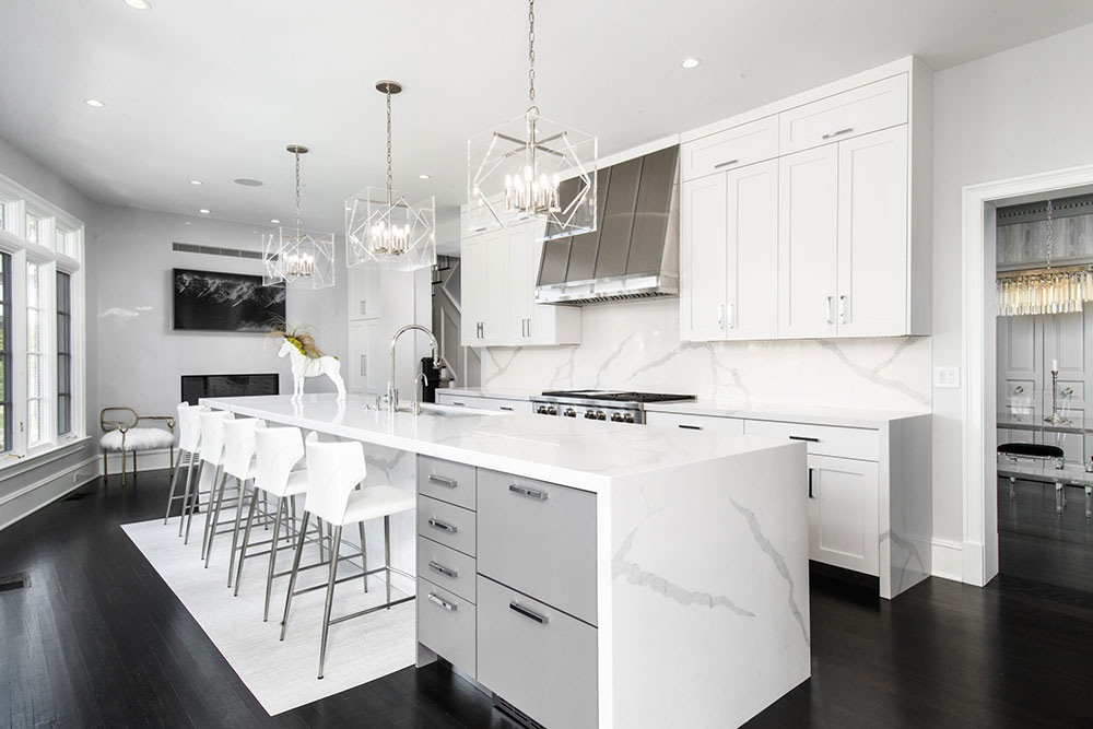Darien-residence-II-by-Sarah-Ponden-Interiors Great Kitchen Color Schemes with White Cabinets