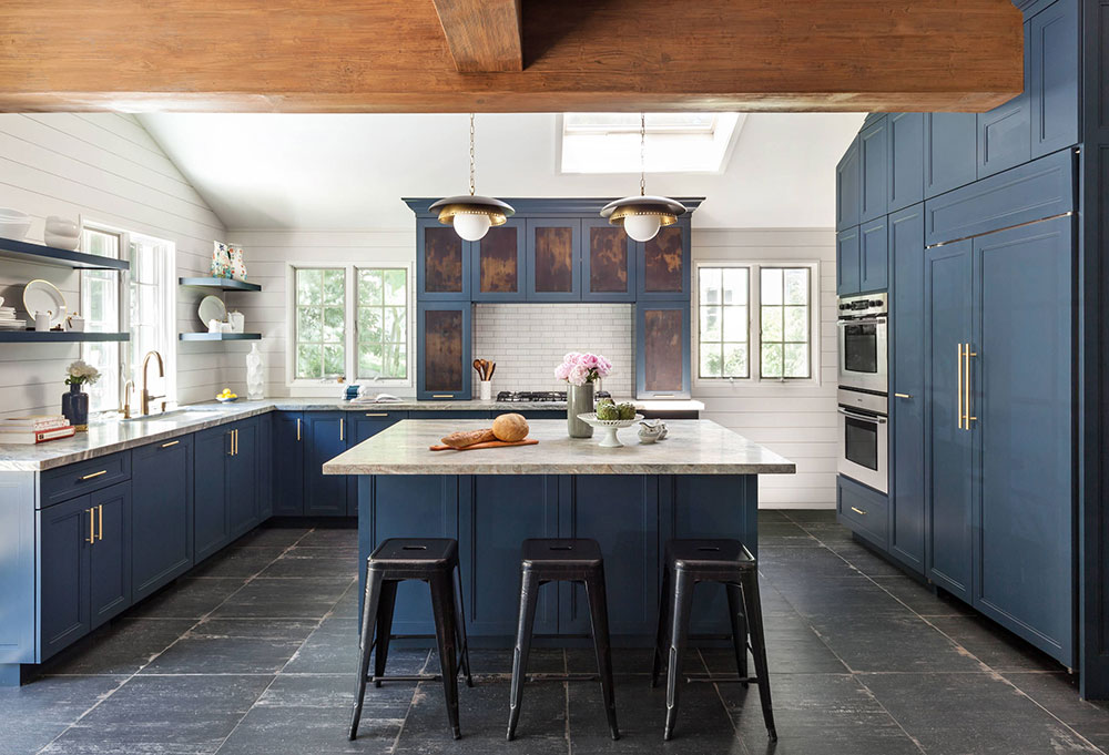 Historic-Hastings-by-Christina-Michelle-Interiors Awesome Kitchen Color Schemes with Black Appliances