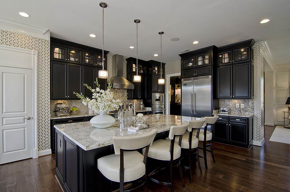Kitchens-by-Maxine-Schnitzer-Photography Awesome Kitchen Color Schemes with Black Appliances