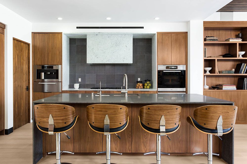 Linnie-Canal-No.-1-by-Peters-Architecture Beautiful Kitchen Color Schemes with Wood Cabinets