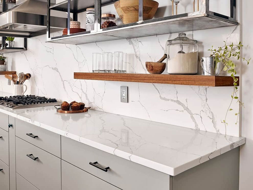 Matching-Kitchen-Countertops-with-Backsplash What backsplash goes with marble countertops? (Answered)
