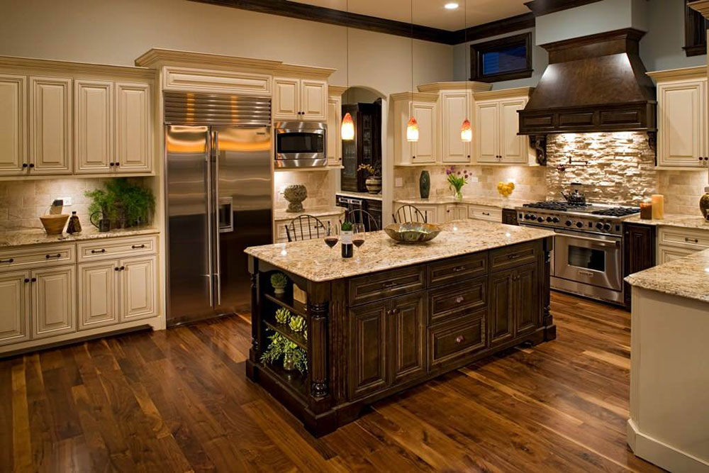 Oakley-Home-Builders-by-Oakley-Home-Builders Neat Kitchen Color Schemes with Dark Floors
