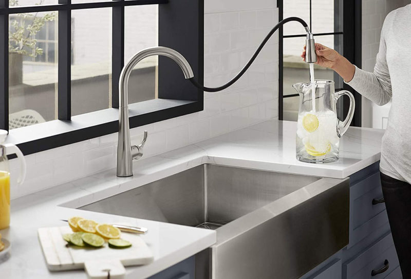 How much does it cost to install a kitchen faucet
