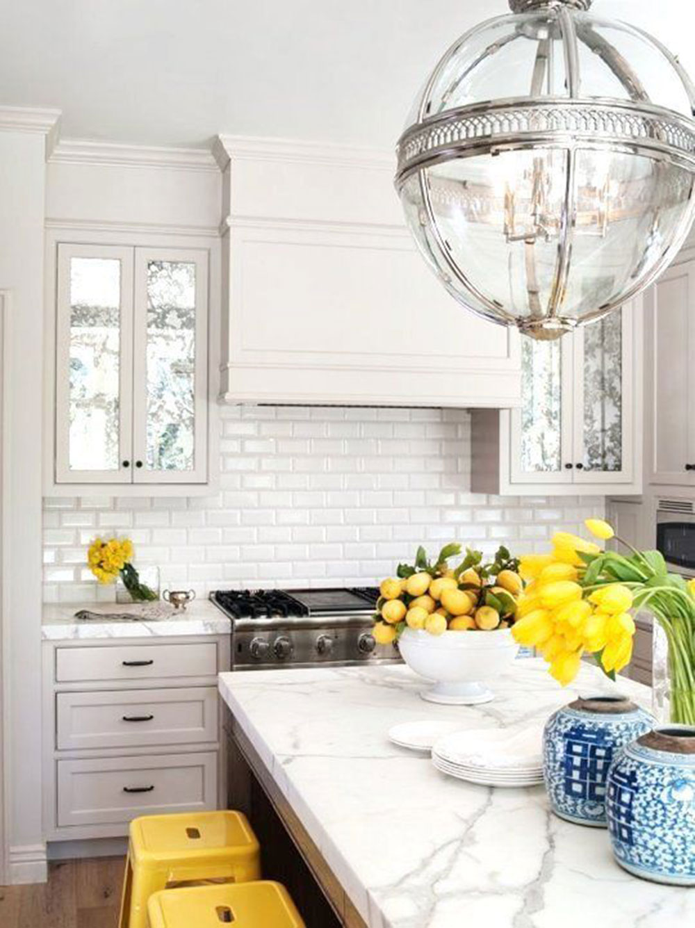 Get-Some-Really-Tall-Upper-Cabinets How To Disguise Kitchen Soffits Elegantly