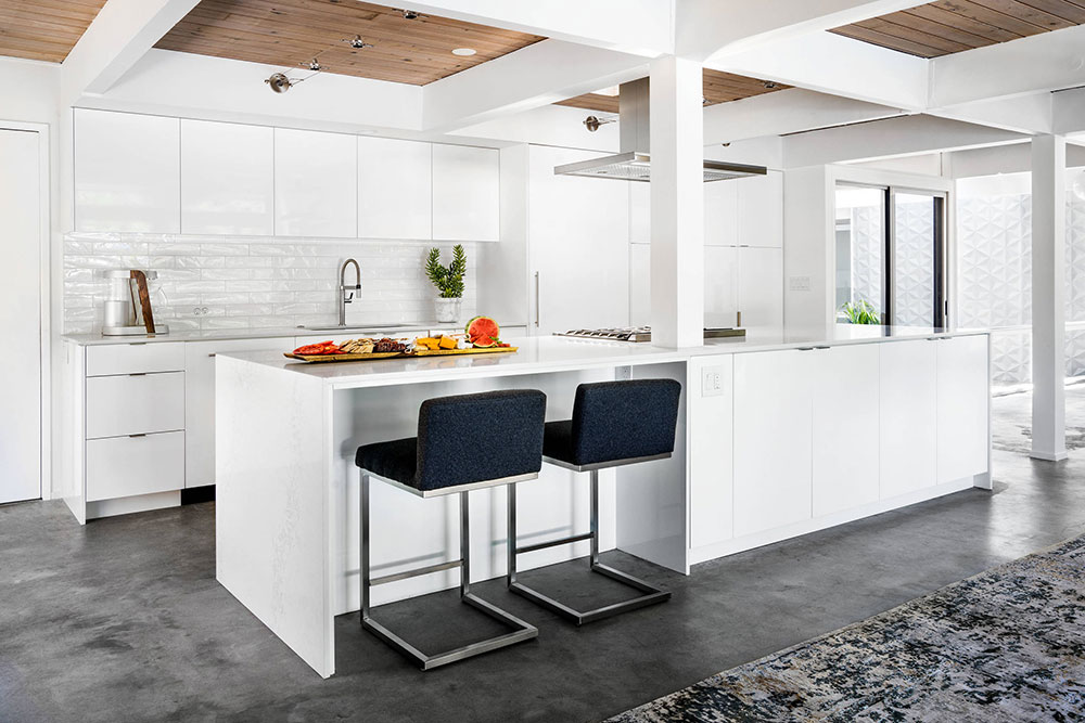 Updating-Midcentury-Modern-by-Garrison-Hullinger-Interior-Design-Inc How To Disguise Kitchen Soffits Elegantly