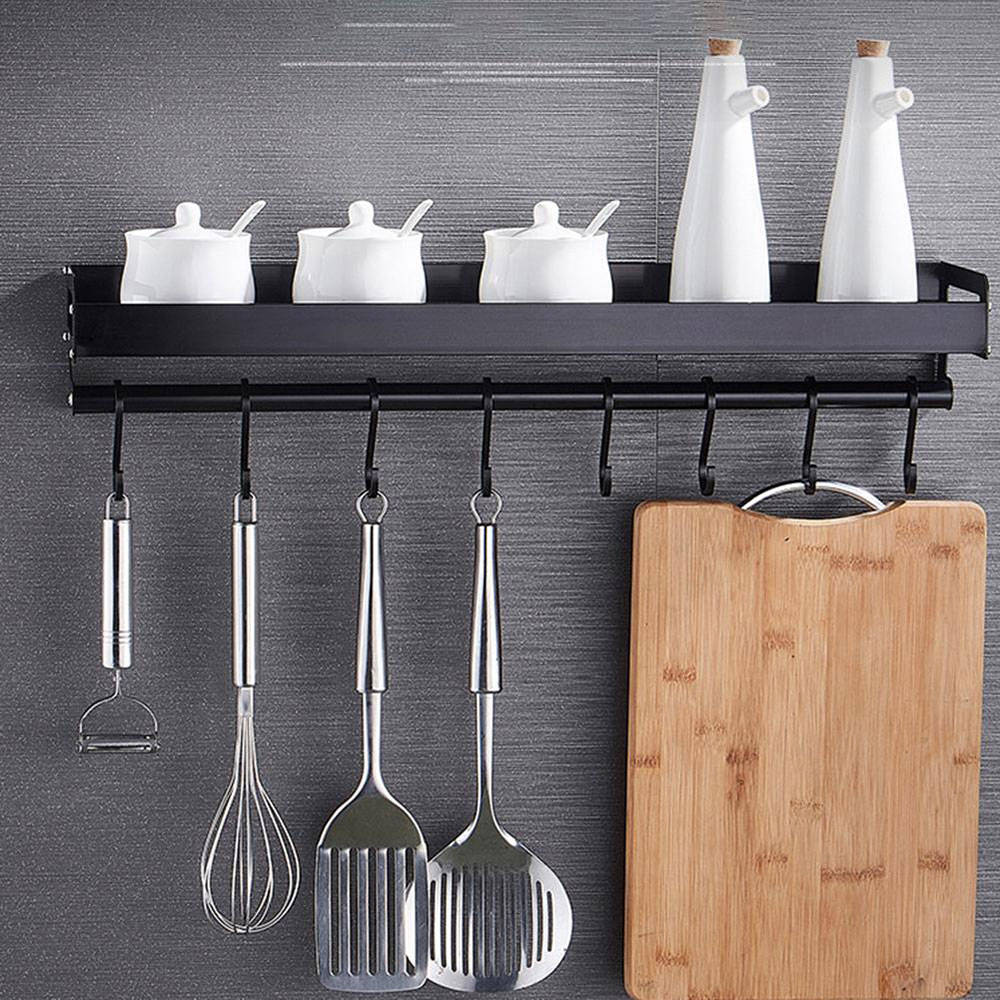 Wall-Hooks How to Organize Kitchen Utensils to Find Them Better