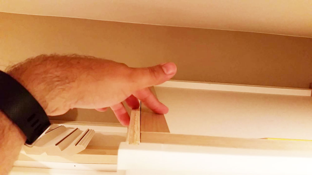 dryfit How To Install Crown Molding On Kitchen Cabinets