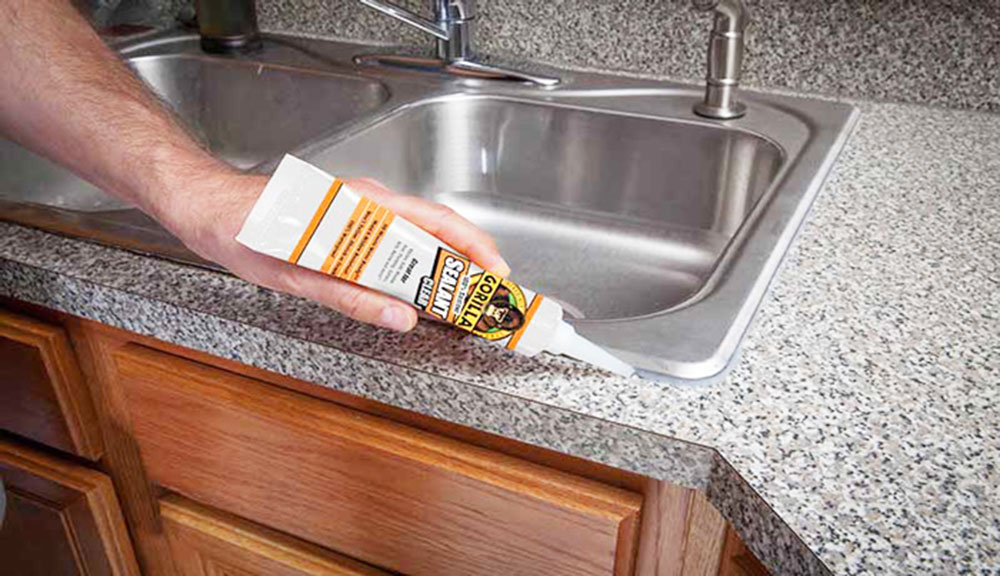 kit How To Caulk A Kitchen Sink Skillfully