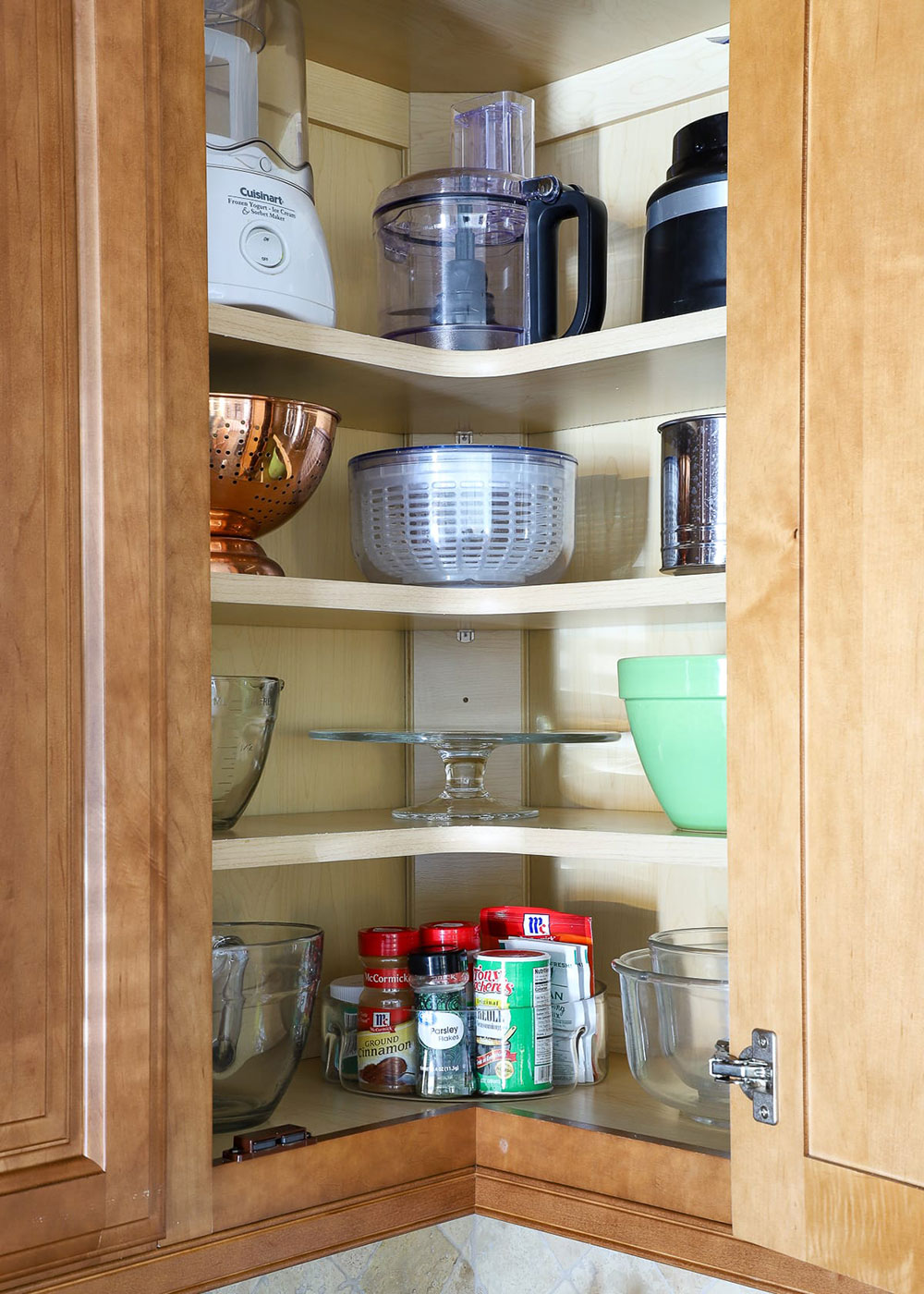 orgn How To Organize A Corner Kitchen Cabinet