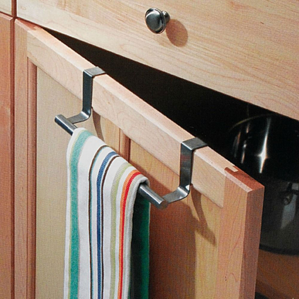 over-the-cab Where to Hang Kitchen Towels So That It Looks Good