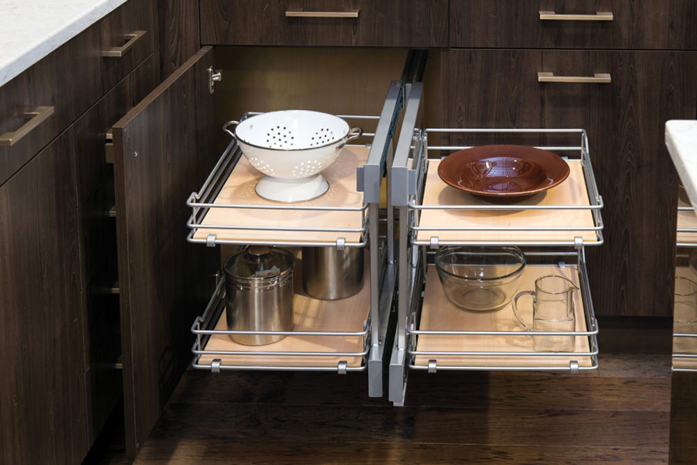 pull How to Organize Deep Kitchen Cabinets