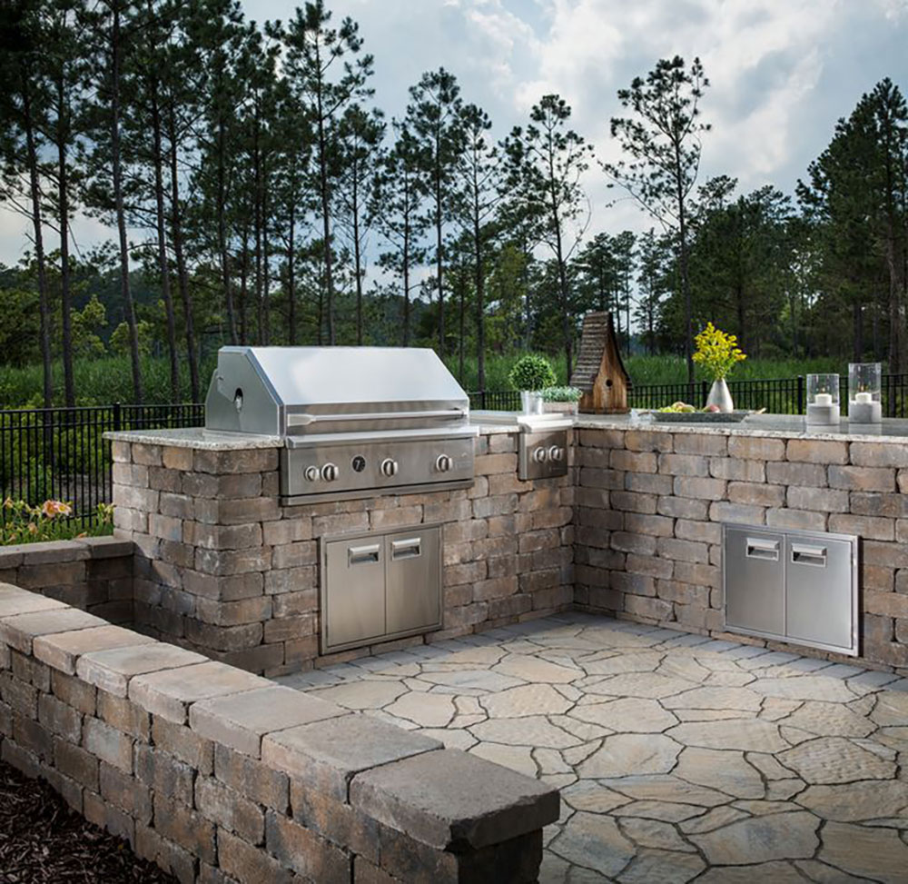 Kitchen-Pavers-03 How To Build An Outdoor Kitchen With Pavers