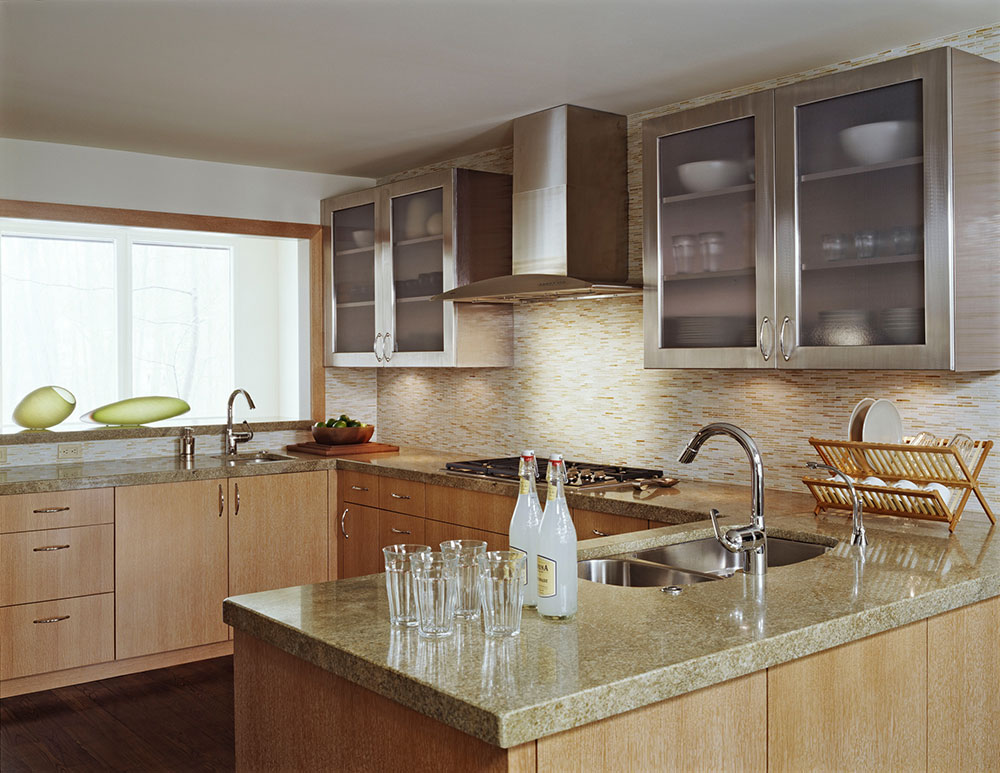 millennium-cabinetry-2 How To Style Glass Kitchen Cabinets To Look Stunning
