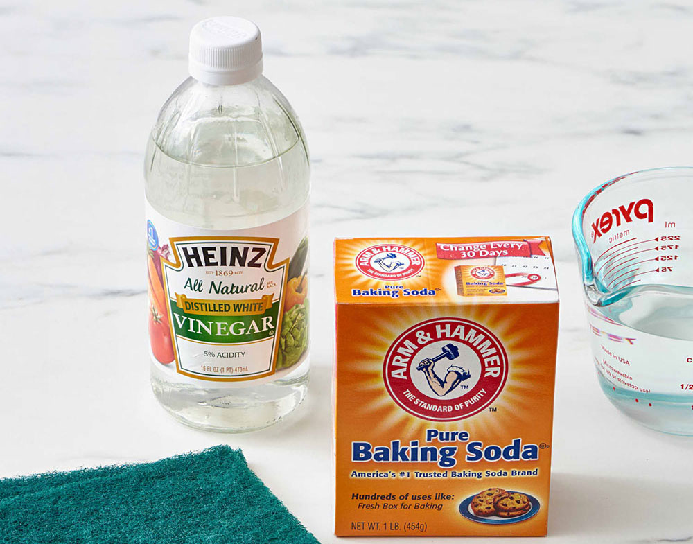 soda How To Clean Gunk Out Of Kitchen Sink Drain