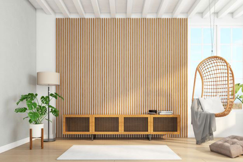 AdobeStock_501445350.1 What Is The Best Type Of Wood For A Wood Slats Wall?