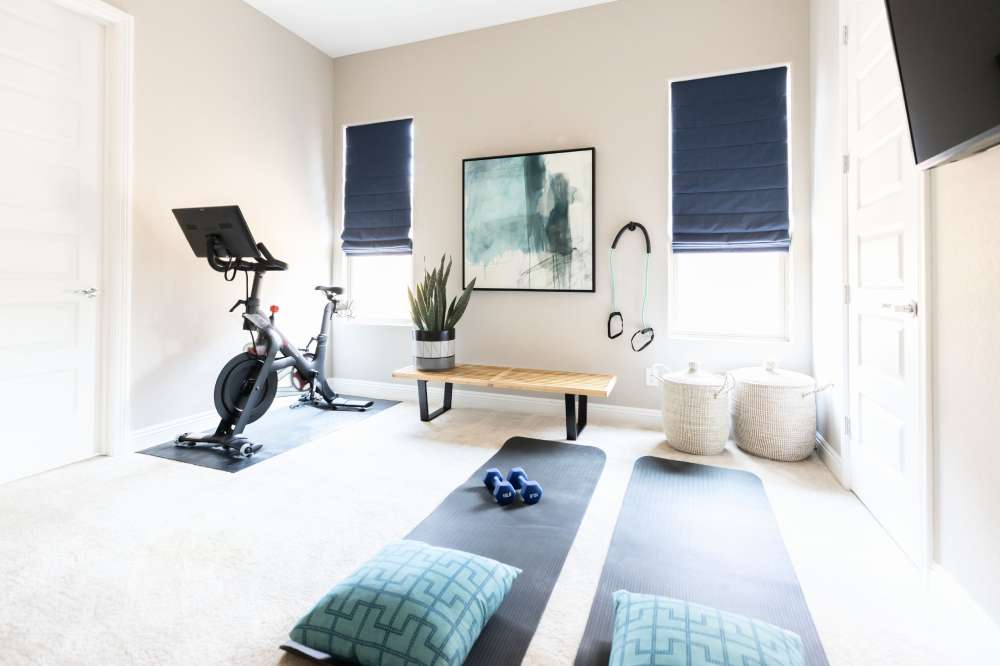 1-11-7 How To Hide Exercise Equipment In The Living Room