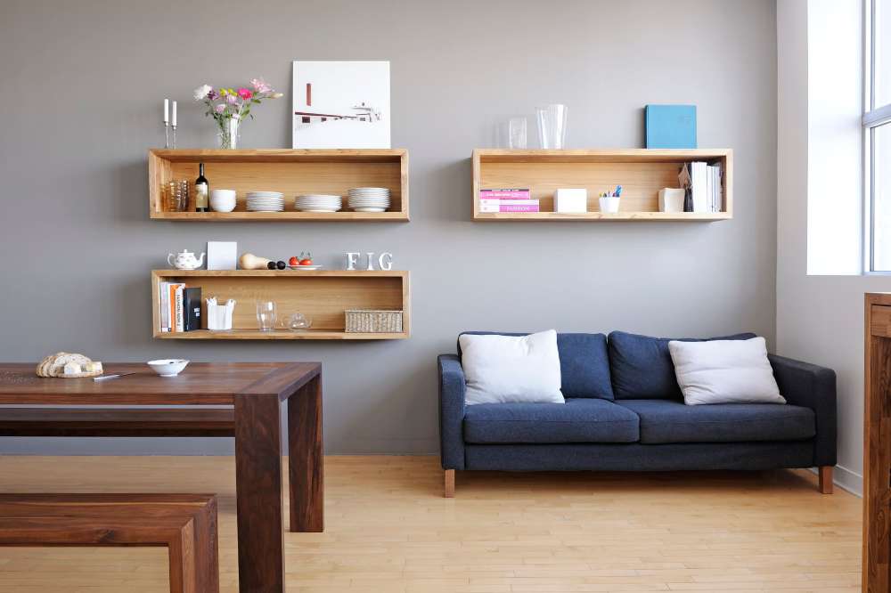 1-23-5 How To Decorate Living Room Shelves