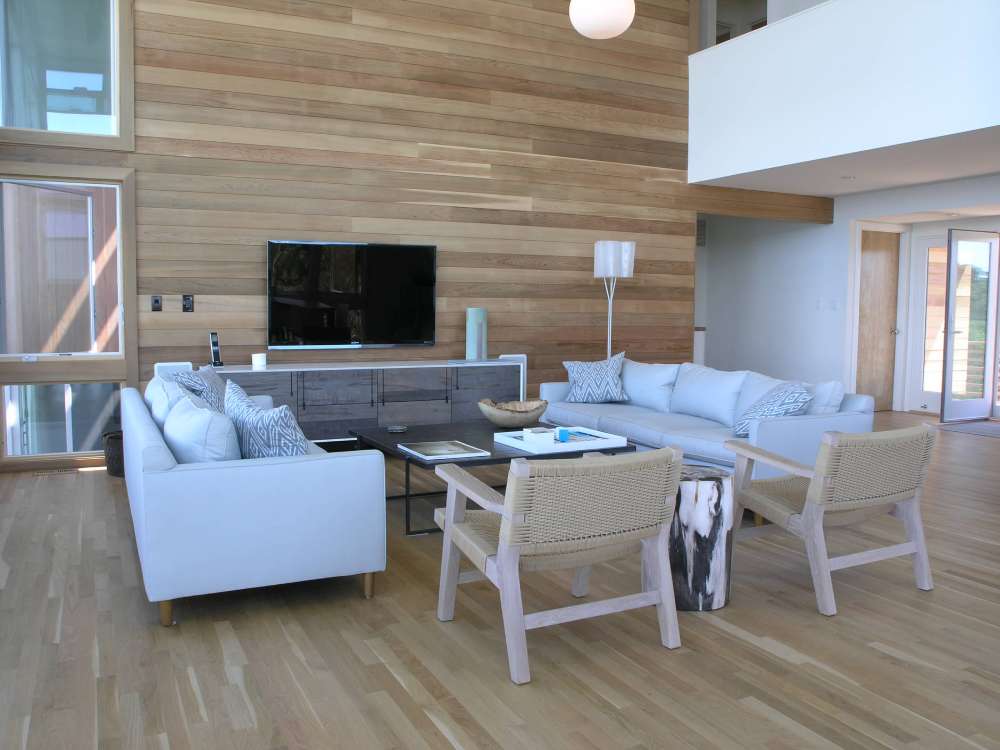 1-75-1 How to Decorate a Living Room with Wood Paneling
