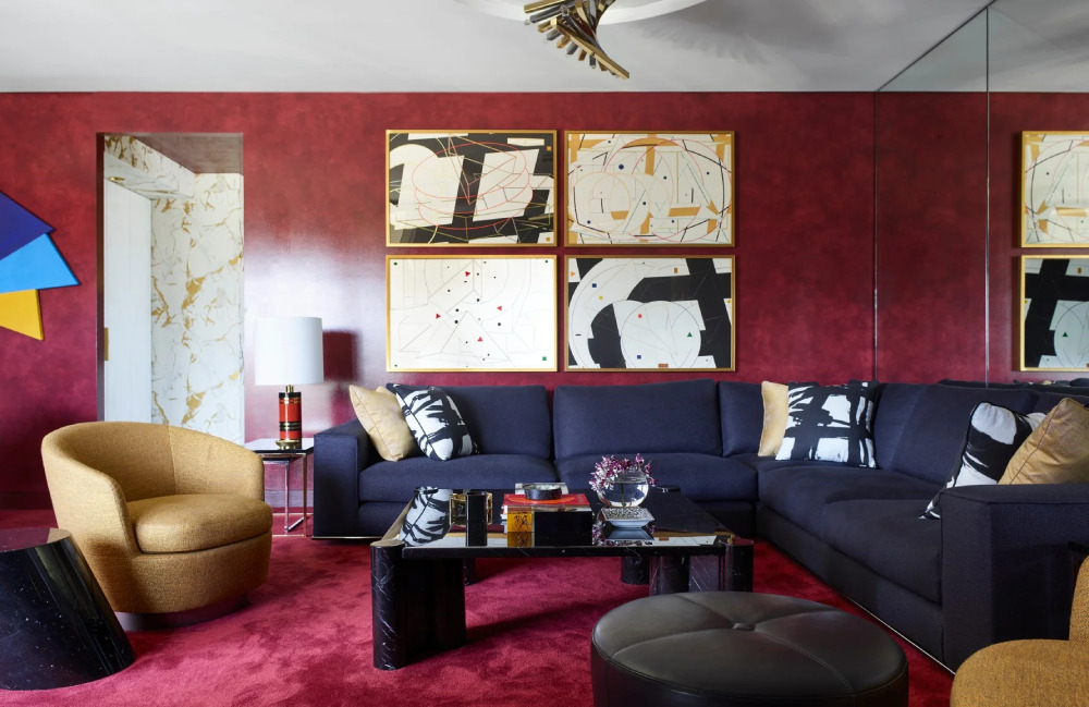 1-16-8 Colors That Go With Burgundy for a Noble-Looking Interior