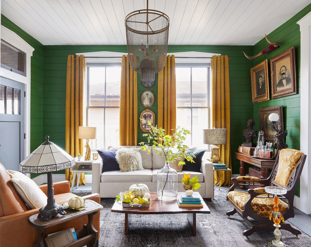 1-5-9 Colors That Go With Dark Green: Nice Interior Ideas
