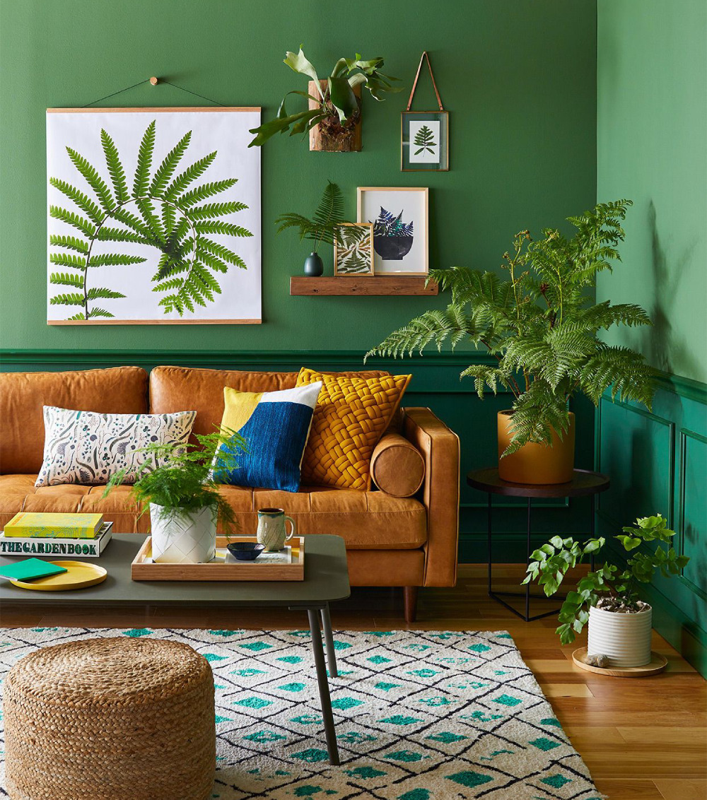 1-6-9 Colors That Go With Dark Green: Nice Interior Ideas
