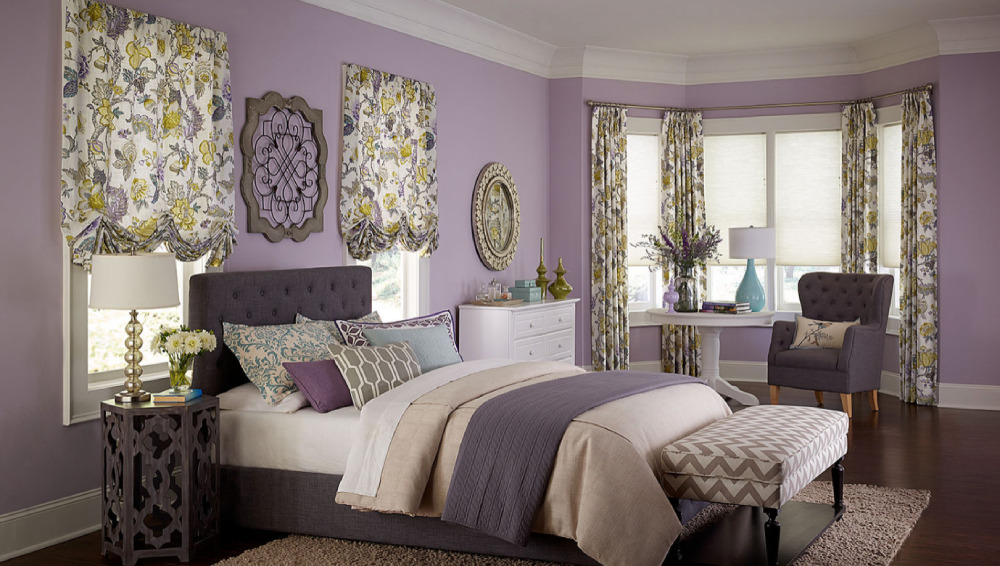 1-1-5 What Color Curtains Go With Purple Walls
