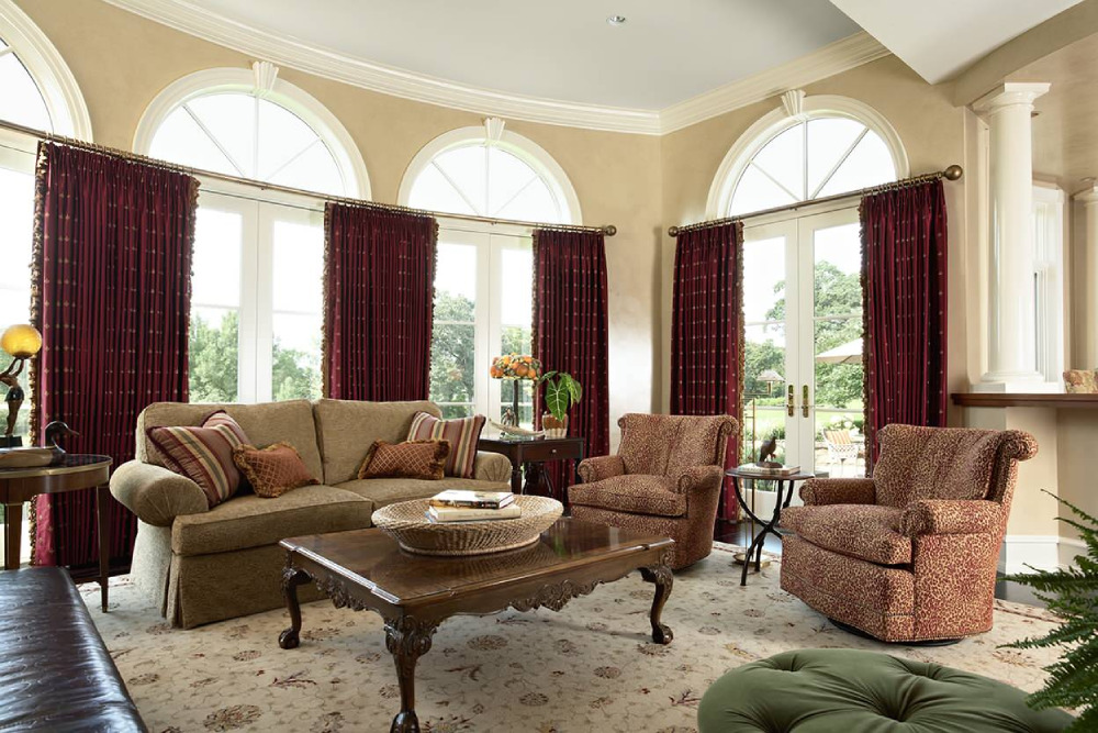 1-37-3 What Color Curtains Go With Brown Furniture