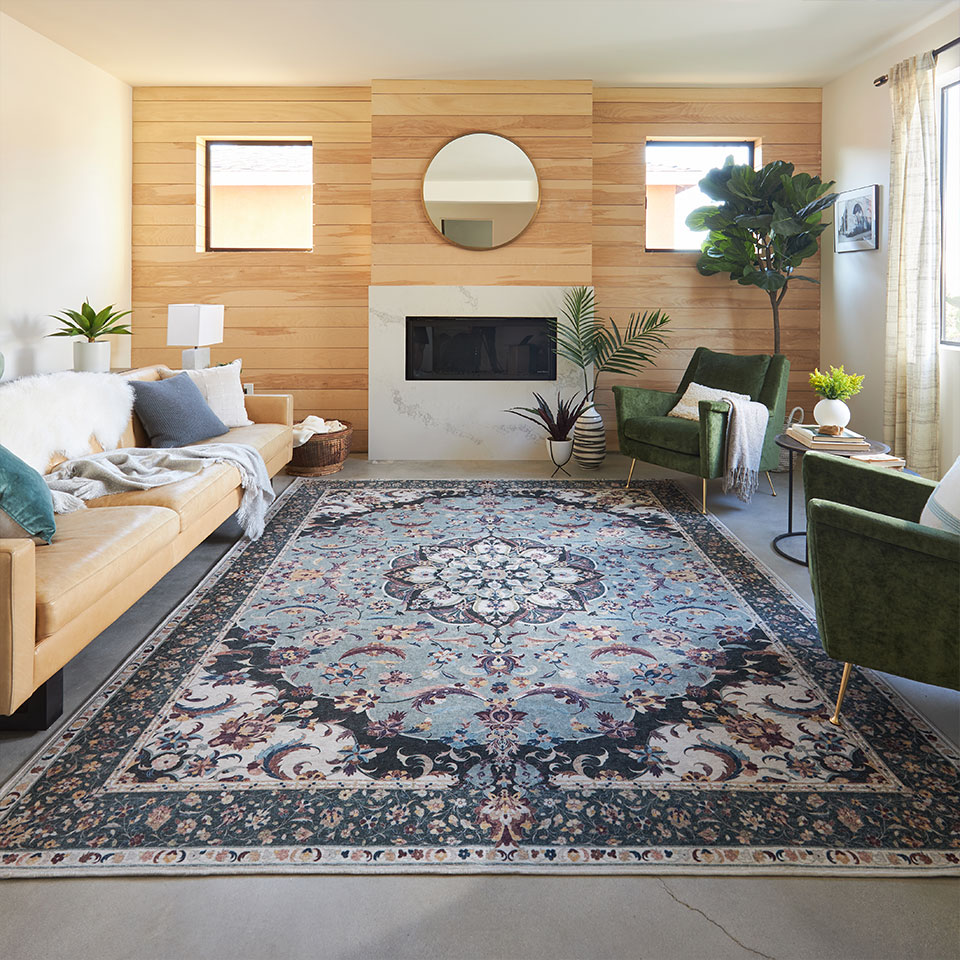 1-38 Rugs that go with grey floors: 25 ideas