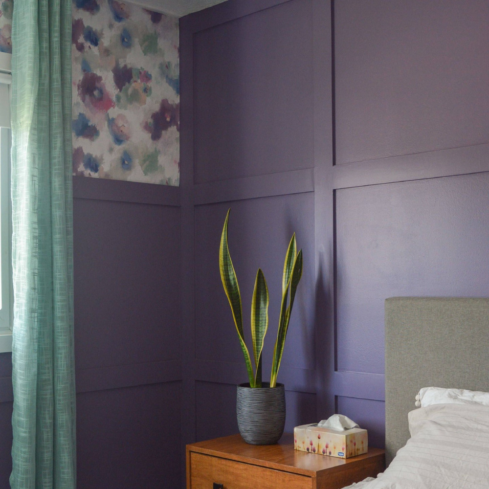 1-40-3 What Color Curtains Go With Purple Walls