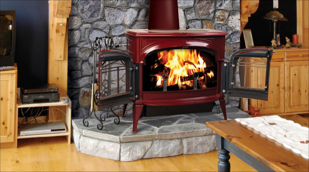 1-15 What to put behind a wood burning stove: neat ideas