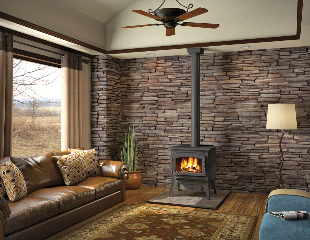 1-18-2 What to put behind a wood burning stove: neat ideas