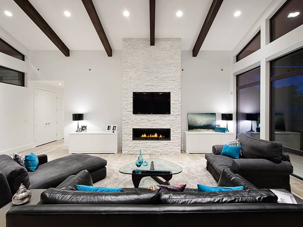 1-30 Electric fireplace ideas with the TV above: 14 Examples