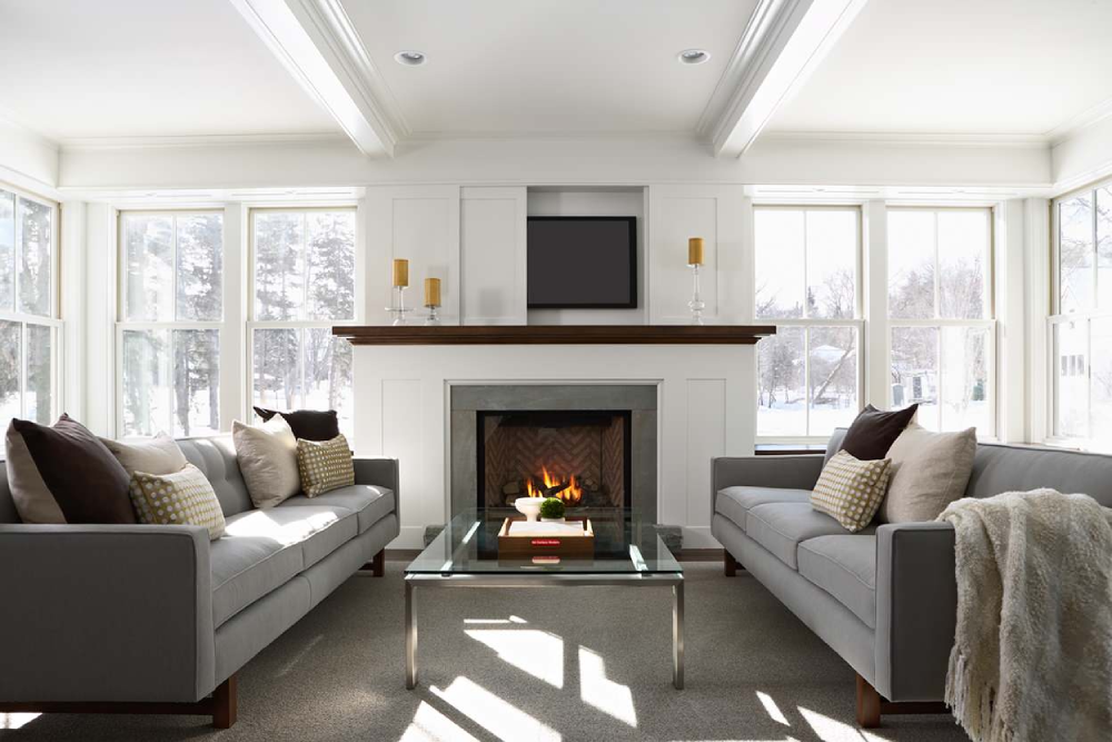1-37 Fireplace wall ideas with a TV: 16 examples to inspire you